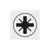 Wiha Magazin-Bithalter, LiftUp 25, 12 Bits - Schlitz, PH, PZ