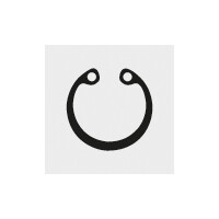 Knipex Sicherungsringzange, 130mm J01 innen gebogen 2