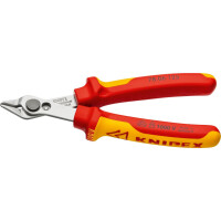 Knipex Elektronikzange, 125mm VDE Seiten gallery