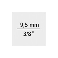 KS Tools Steckschlüsseleinsatz, 3/8" 11mm 6-kant 2