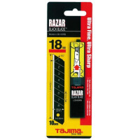 Tajima Ersatzklingen, Cutter 18mm Razar Black 10 St. Spender