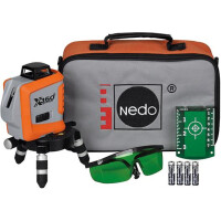 Nedo Multilinienlaser, X-Liner 360° green, selbstnivelli