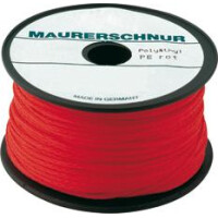 Maurerschnur, P23 100m 2,0mm rot PE-gefl gallery