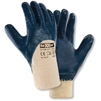 teXXor Nitril-Handschuh, blau, Strickbun gallery