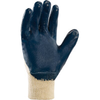 teXXor Nitril-Handschuh, blau, Strickbund Gr. 10 2