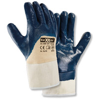 teXXor Nitril-Handschuh, blau, Stoffstul gallery