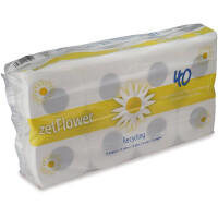ZVG Toilettenpapier, Tissue 2-lagig, 250 Blatt 64 Rollen 2