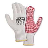 teXXor Feinstrick-Handschuh, Gr. 10 mit PVC-Noppen