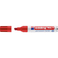 Edding Permanentmarker, Breite 1-5mm rot gallery