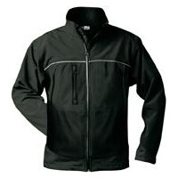 Softshell-Jacke, Alpha Gr. L schwarz gallery