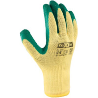 teXXor Grobstrick-Handschuh, Latex grün Gr. 10 2