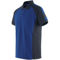 Mascot Polo-Shirt, UNIQUE kornblau/sw-blau 50569-961-11010-S