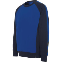 Mascot Sweatshirt, UNIQUE kornblau/sw-bl gallery