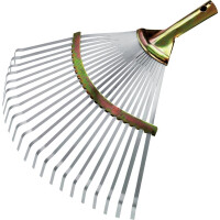 Flora Profi-Fächerbesen, 22 Zinken, verstellbar 1