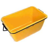 Fertigmörtelmulde, 200 l, gelb gallery