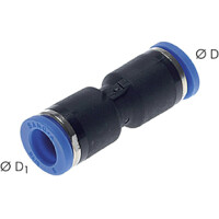 IQS-Steckanschluss, 6mm-6mm, gerade gallery