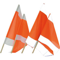 Warnflagge, weiß-orange-weiß gallery