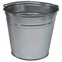 Baueimer, Stahlblech 12 l verz. gallery