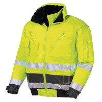 teXXor Warnschutz-Pilotjacke, Vancouver Gr. XXL gelb/grau