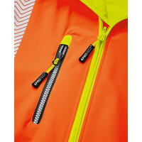 4Protect Softshell-Warnschutzjacke, Houston Gr. XL orange/ge