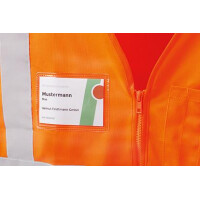 Warnweste, Albin gelb, mit Taschen Gr.XL 2