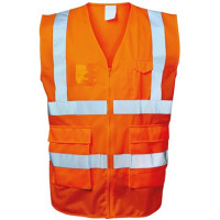 Warnweste, Ewald orange, mit Taschen Gr. gallery