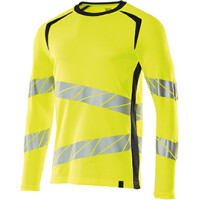 Mascot Warnschutz T-Shirt, Accelerate lang Hi-Vis ge/swbl 19
