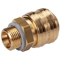 Druckluft-Kupplung, 1/4" AG gallery