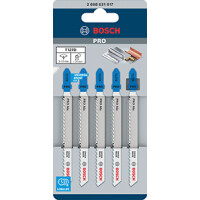 Bosch Stichsägeblätter HSS, 5er Pack T 127 D 2