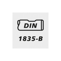 forum Bohrnutenfräser HSS-Co, DIN327D N kurz 20mm, 2 Sc