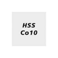 forum Schaftfräser HSS-Co, DIN844K Typ HR kurz, 8mm 4 S