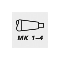 Bohrcraft Spiralbohrer HSS, 22,5mm MK2 DIN345 N 5