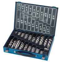 Bohrcraft Spiralbohrersatz HSS-G, 1-10mm gallery