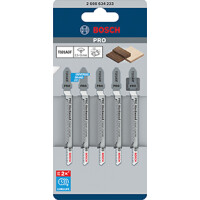 Bosch Stichsägeblätter Bi-Metall, 5er Pack T 101 A