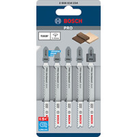Bosch Stichsägeblätter Bi-Metall, 5er Pack T 101 B