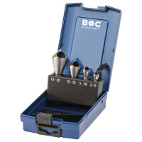 Bohrcraft Querlochsenkersatz HSS, 4-tlg. 2/5-15/20mm...