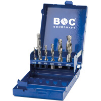 Bohrcraft Kombi-Gewindebohrersatz HSS, 7 gallery