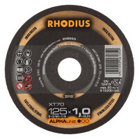Rhodius Trennscheibe INOX, XT70 125x1,0x22,23mm Box: 100St. 