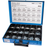 Sortiment Feder- + Fächerscheiben,  gallery