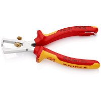 KNIPEX 11 06 160 T BK Abisolierzange mit Öffnungsfeder,
