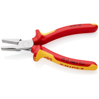KNIPEX 20 06 160 Flachzange isoliert mit Mehrkomponenten-H&u