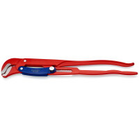 KNIPEX 83 60 020 Rohrzange S-Maul mit Schnelleinstellung rot