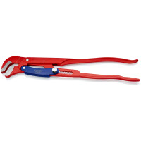 KNIPEX 83 60 020 Rohrzange S-Maul mit Schnelleinstellung rot