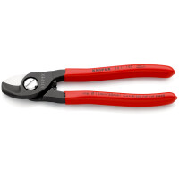 KNIPEX 95 11 165 SB Kabelschere mit Kunststoff...