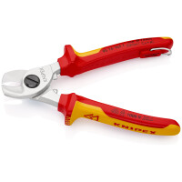 KNIPEX 95 16 165 T BK Kabelschere isoliert mit Mehrkomponent
