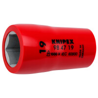 KNIPEX 98 47 19 Steckschl&uuml;sseleinsatz...