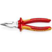 KNIPEX 08 26 185 SB Spitz-Kombizange isoliert mit Mehrkompon