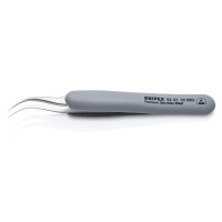 KNIPEX 92 31 10 ESD Präzisionspinzette mit gummiertem G